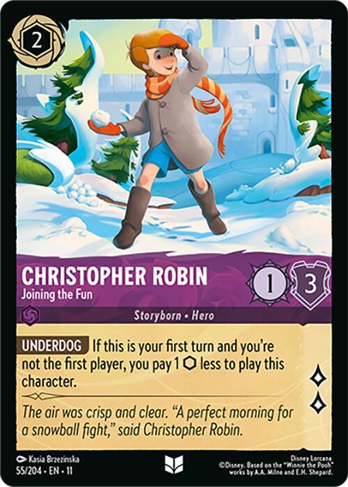 Christopher Robin - Che Si Unisce al Divertimento Card Front
