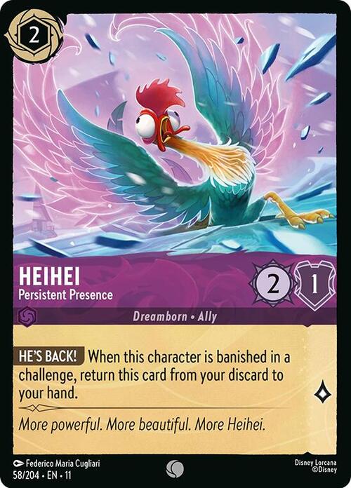 Heihei - Persistent Presence Card Front