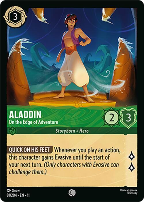 Aladdin - Sull'Orlo dell'Avventura Card Front