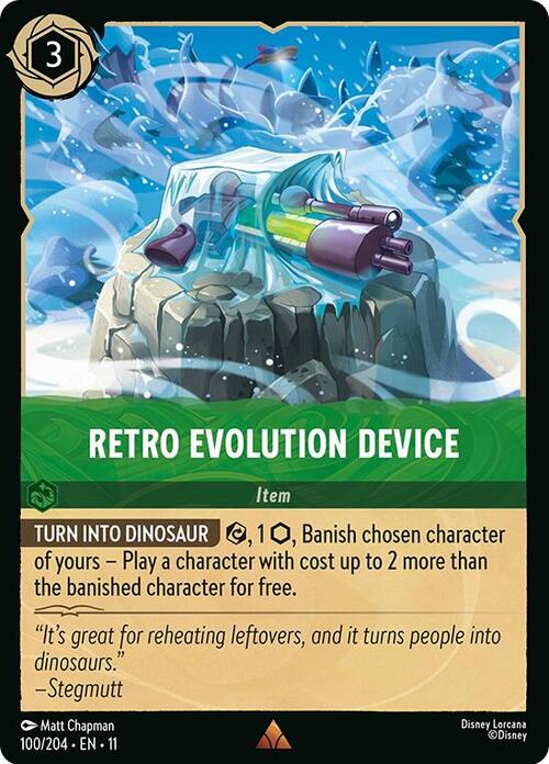 Retro Evolution Device Card Front