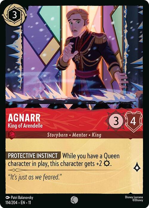 Agnarr - King of Arendelle Card Front