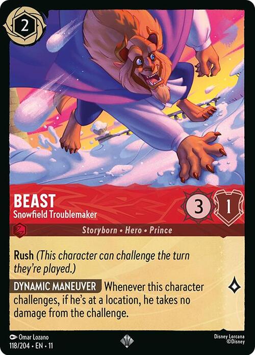 Beast - Snowfield Troublemaker Card Front