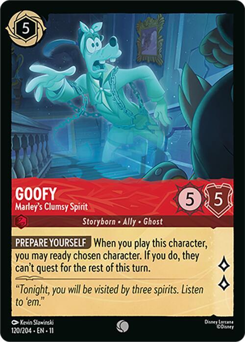 Goofy - Marley's Clumsy Spirit Card Front