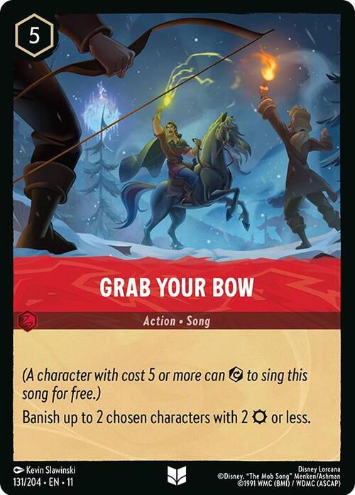 Grab Your Bow Card Front