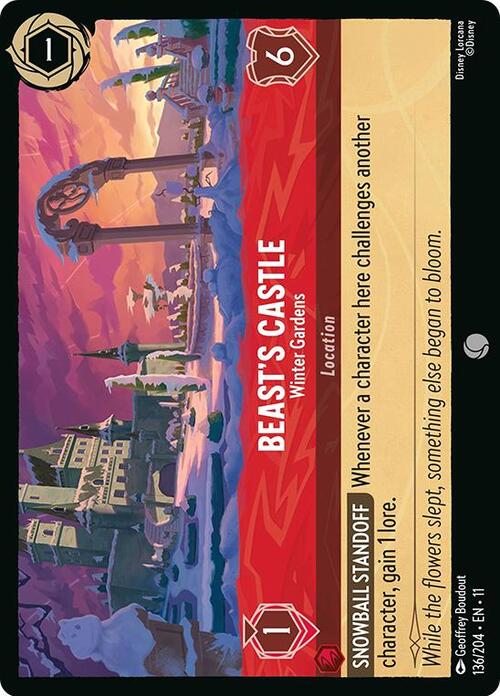 Beast's Castle - Winter Gardens Card Front