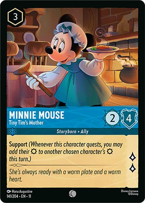 Minnie Mouse - Tiny Tim's Mother Card Front