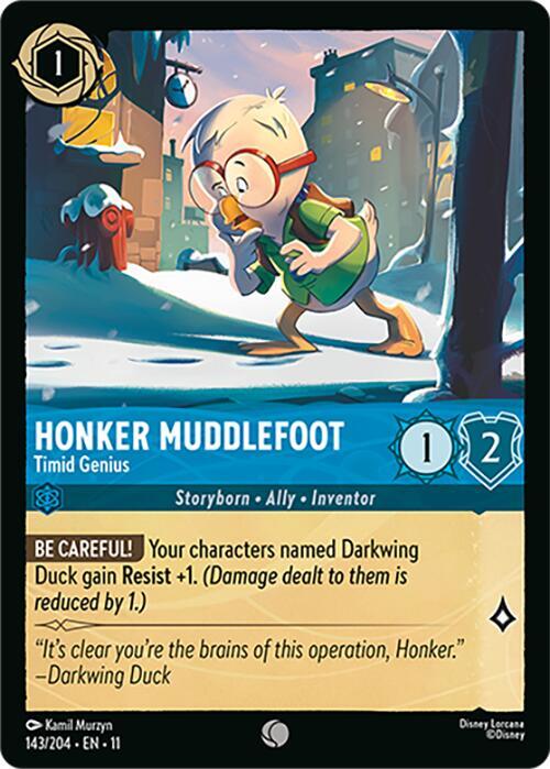 Honker Muddlefoot - Timid Genius Card Front