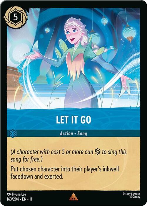 Let It Go Card Front