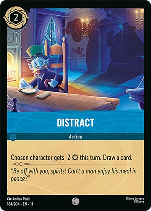 Distract Card Front