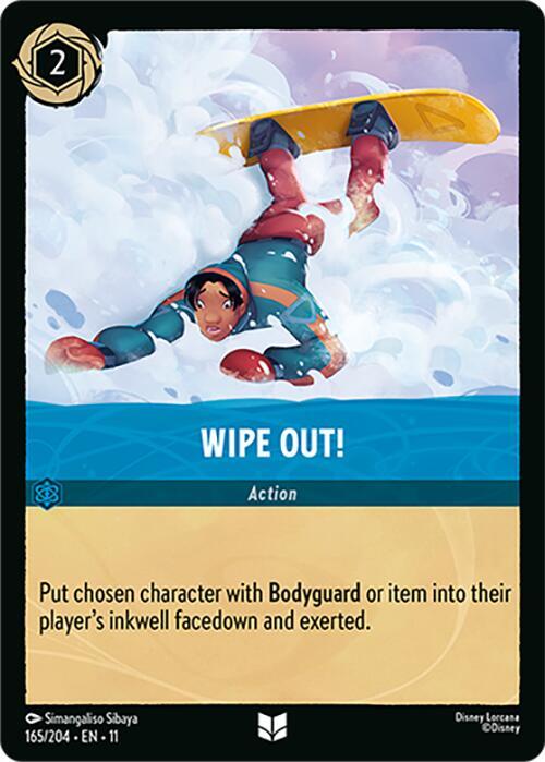 Wipe Out! Card Front