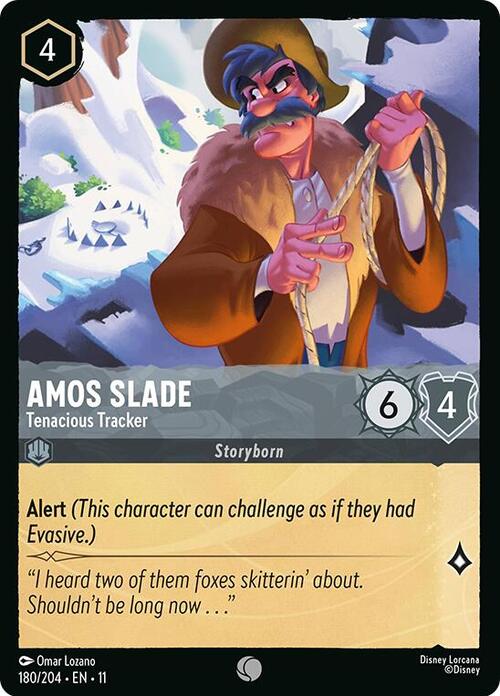 Amos Slade - Inseguitore Tenace Card Front