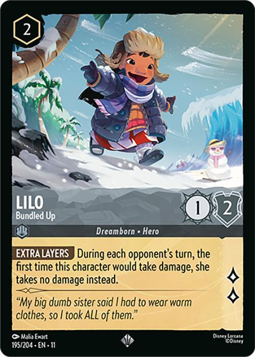 Lilo - Infagottata Card Front