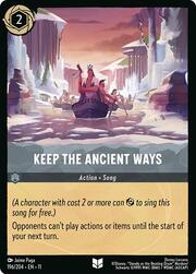 Keep the Ancient Ways 196