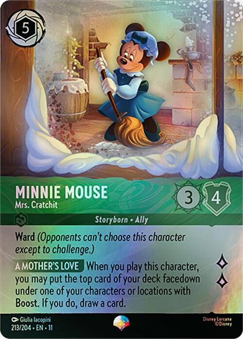 Minni - Signora Cratchit Card Front