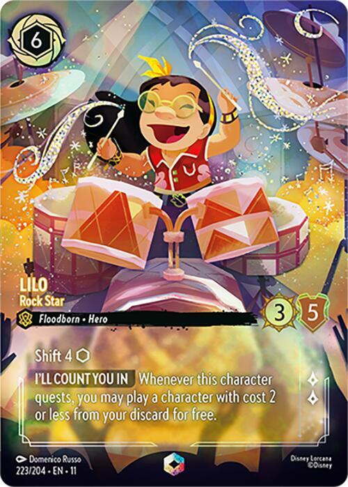 Lilo - Rock Star Card Front