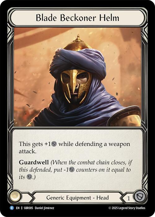 Blade Beckoner Helm Frente