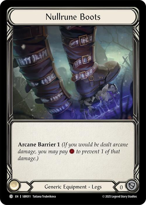 Nullrune Boots Frente