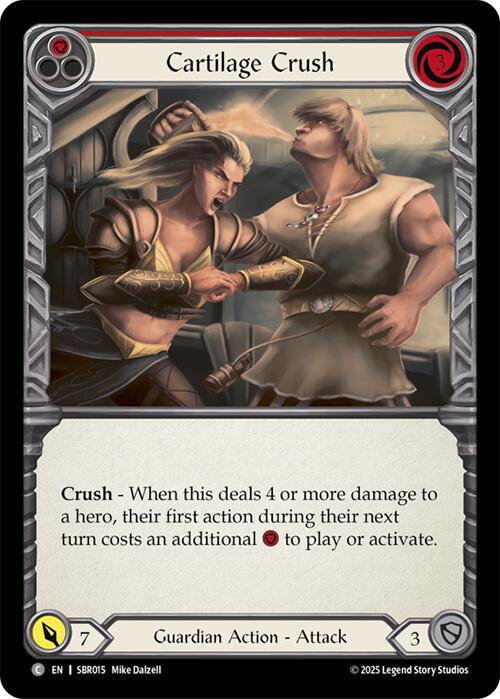 Cartilage Crush - Red Card Front