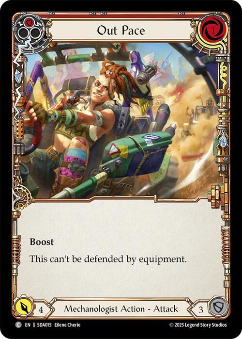 Sorpassare - Rosso Card Front