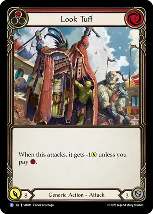 Look Tuff Card Front