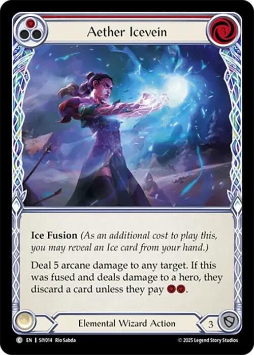 Aether Icevein (Red) Frente
