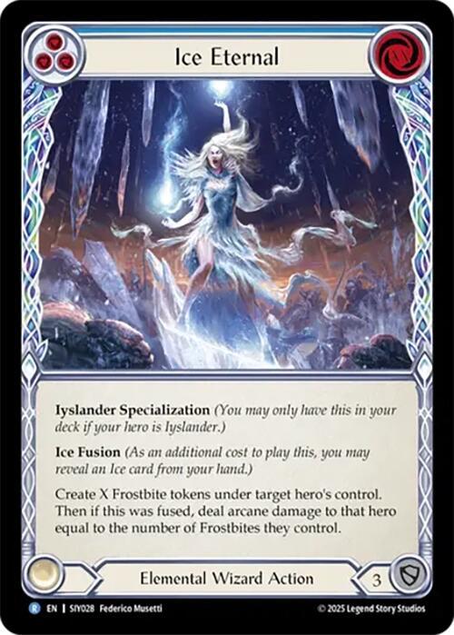 Ice Eternal Card Front