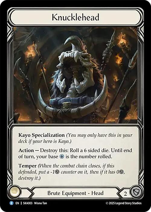 Copricapo d'Osso Card Front