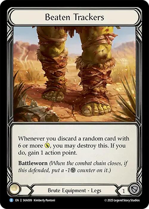Beaten Trackers Card Front