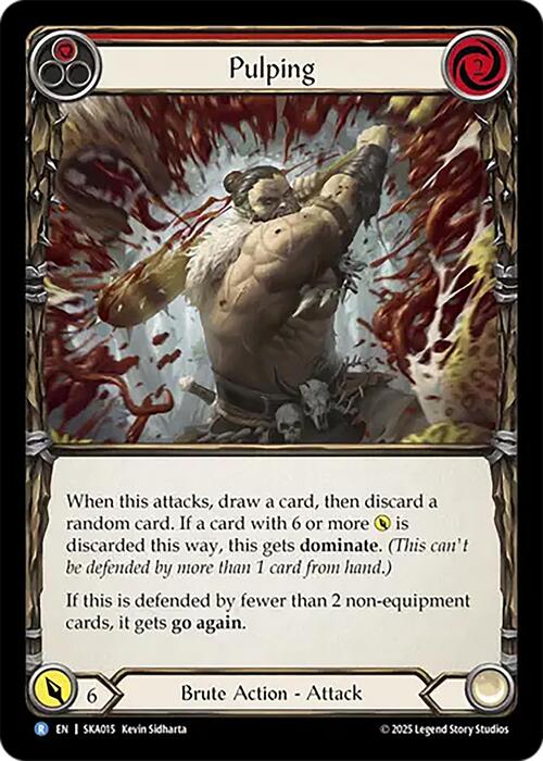 Spappolare - Red Card Front