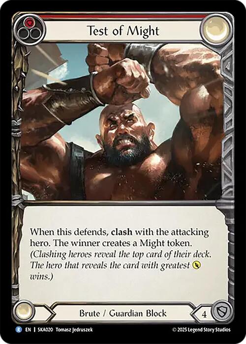 Prova di Potenza Card Front