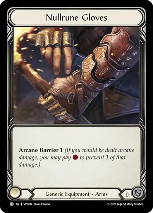 Nullrune Gloves Card Front