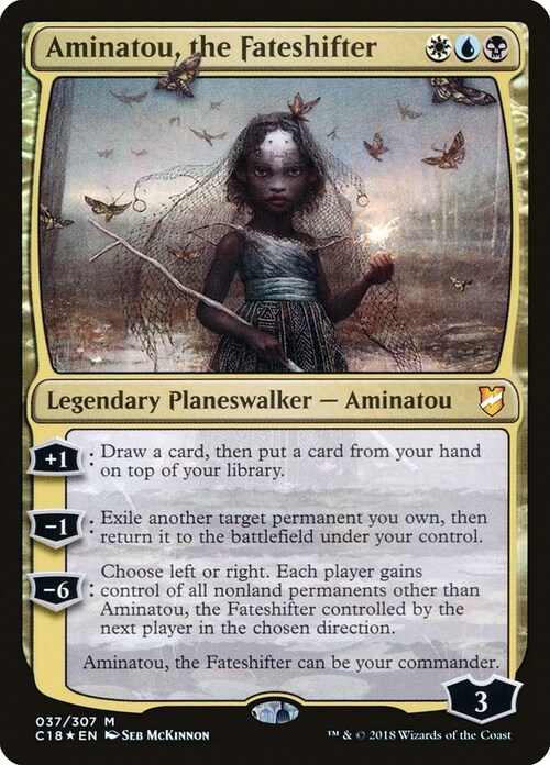 Aminatou, the Fateshifter Card Front