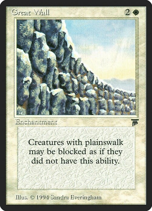 Great Wall Card Front