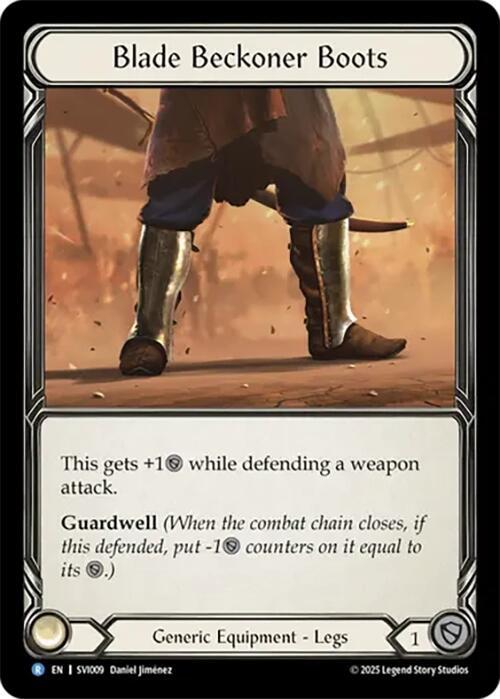 Blade Beckoner Boots Card Front