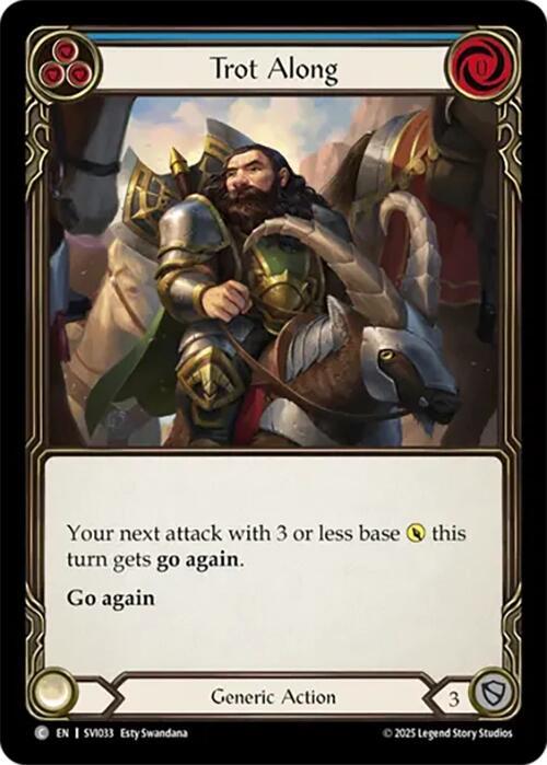 Trot Along Card Front