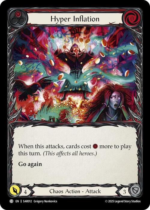 Hyper Inflation - Red Card Front