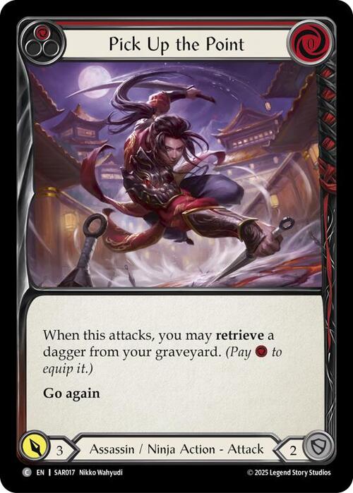 Pick Up the Point - Red Frente