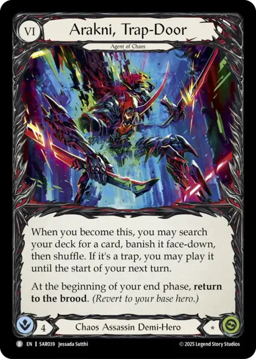 Arakni, Trap-Door Frente
