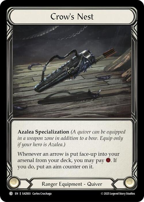 Crow's Nest Card Front