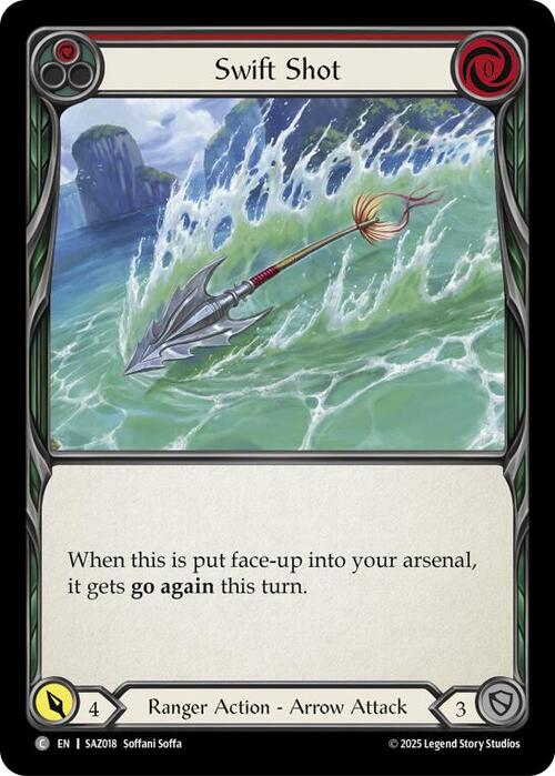 Swift Shot Card Front