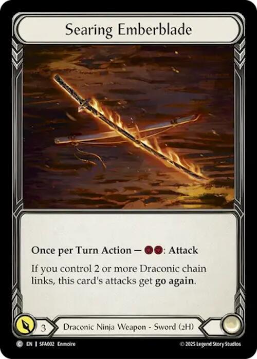 Searing Emberblade Frente