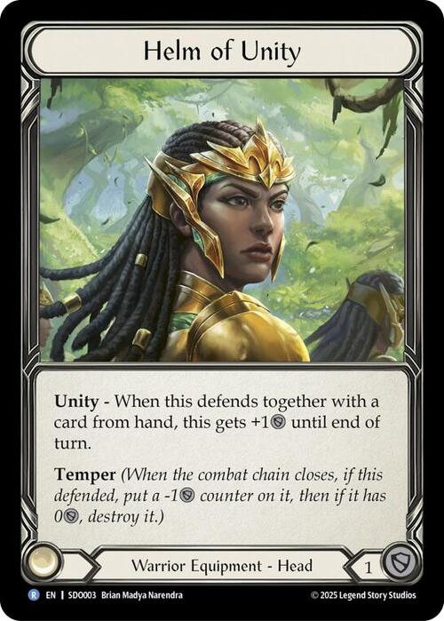 Helm of Unity Card Front