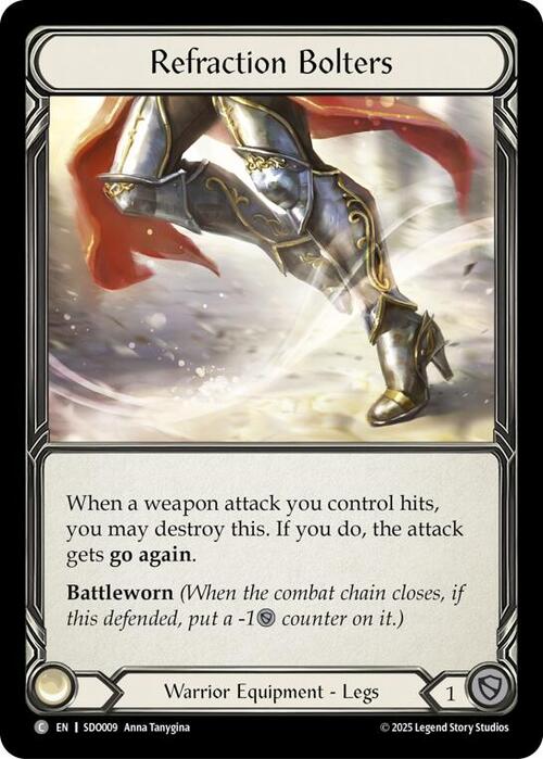Refraction Bolters Card Front