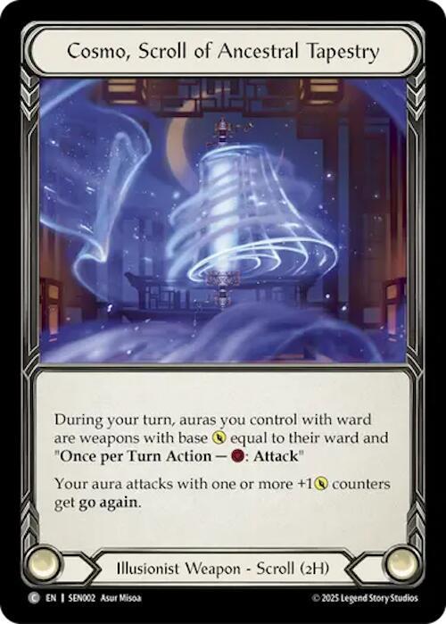 Cosmo, Scroll of Ancestral Tapestry Card Front