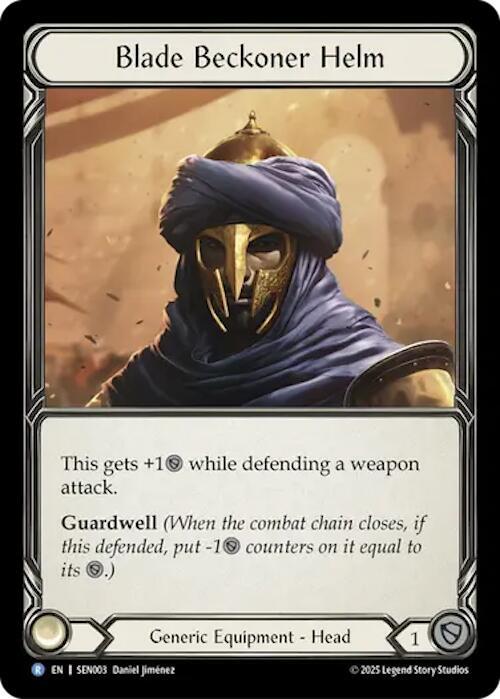 Blade Beckoner Helm Frente