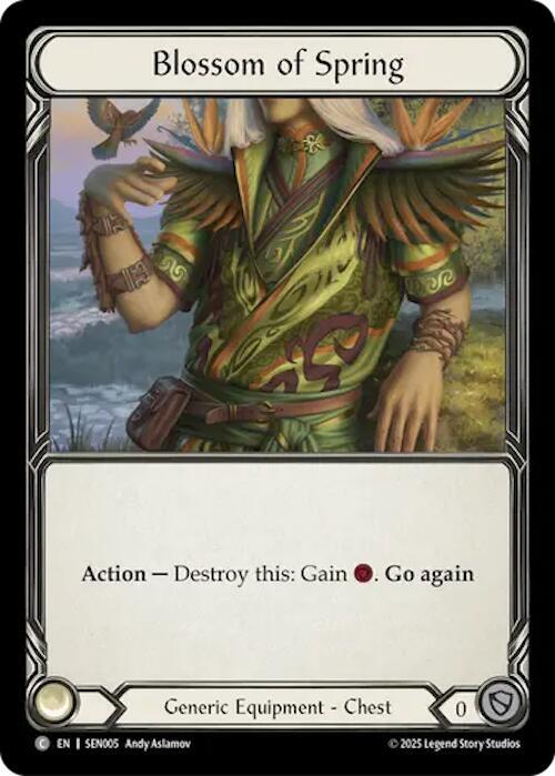 Blossom of Spring Card Front