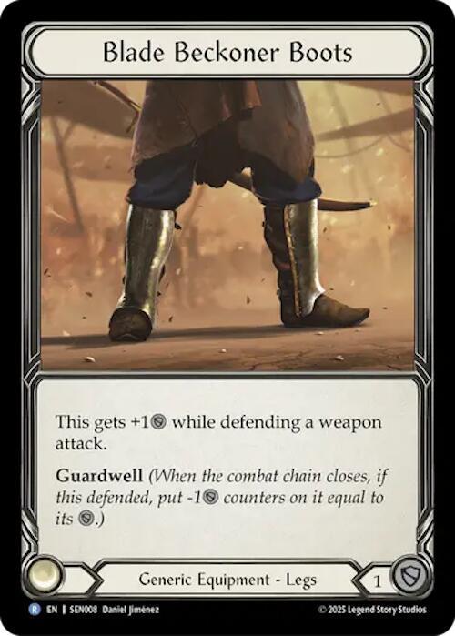 Blade Beckoner Boots Card Front