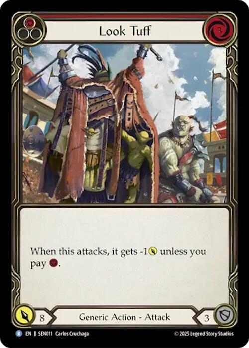 Look Tuff Card Front