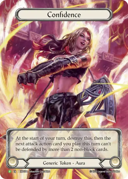 Confidence Card Front