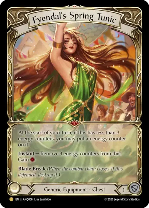 Fyendal's Spring Tunic Card Front